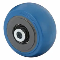 APPROVED VENDOR Caster Wheel: 4 in Wheel Dia., 2 in Wheel Wd, Rubber, 400 lb Load Rating, Nylon, Std (MPN SWB-0420-08)