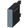Surge suppressor accessory for Siemens 3RT2 series and S00 frame contactors. Protects connected equipment from voltage spikes in motor control and automation systems.