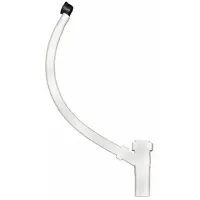 ORION Laboratory Sink Overflow: Plastic, Plastic, White, 1 1/4 in Nominal Pipe Size, Slip (MPN 385551-15)