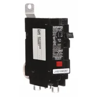 Single-pole, bolt-on miniature circuit breaker rated 30 A at 120V AC with a 10kA interrupting capacity. Provides ground fault equipment protection for use in Siemens P1 Panelboards. Suitable for commercial and industrial electrical distribution systems where equipment protection from ground faults is required