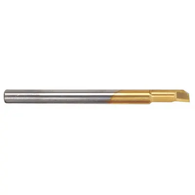 CARMEX Boring Bar: Boring, 3.00mm Shank Dia., 0.76mm Center to Cutting Tip - Machining