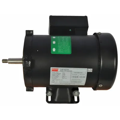 Dayton Centrifugal Pump Motor: 1 hp, 208-230/460V AC, Mfr Part # PPT10014G - Motors for Straight Centrifugal Pumps