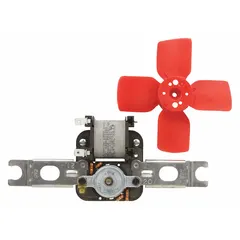 Genuine OEM evaporator fan motor kit for refrigerators and freezers. Circulates cold air to maintain even temperatures. Replaces a failed or noisy fan motor.