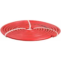 This WESTWARD cut-to-length jumper cable features an 8-gauge wire, 120-inch length, and a red jacket. Rated for a maximum current of 24 A, it is suitable for temporary battery connections and low-current power transfer in automotive and industrial settings