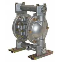 DAYTON Double Diaphragm Pump: Aluminum Body, 1 in, NPT Connection, 41 gpm, 231 ft Max. Head