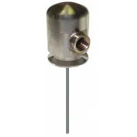 LUMENITE Sanitary Temperature Transmitter: 2 in Triclamp, 0 to 350 Degrees F, 12 in Probe, RTD (MPN LSTT-4220-C2-350F)