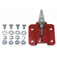 This latch pawl assembly kit is a replacement component for the REELCRAFT 80000 reel series. Constructed of aluminum, it engages and disengages the reel's locking mechanism during hose or cable retraction and extension. Used in maintenance and repair of industrial hose and cable reels
