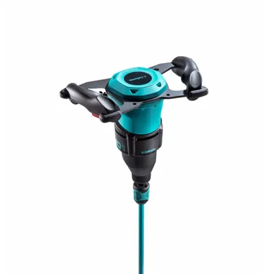 COLLOMIX Hand Held Power Mixer: Hexafix, 10 gal, Std Trigger, 120V, 650 RPM Max. Speed - Single-Paddle Corded Mud Mixers