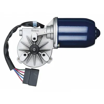 AUTOTEX Wiper Motor: 12 V Volt, 7 23/64 in, J3 Series - Windshield Wiper Motors