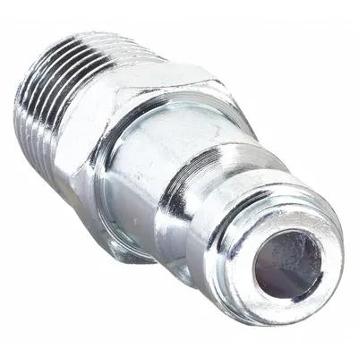 SPEEDAIRE Quick Connect Hose Coupling: 3/8 in Body Size, 1/4 in Hose Fitting Size - Tru-Flate Automotive Steel Quick-Connect Air Coupling Plugs