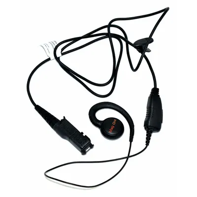 MOTOROLA PMLN5727A Earpiece with Ear Hook and Push To Talk for - Motorola-Compatible Earpieces & Headsets