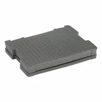 DEWALT TSTAK Foam Insert: 13 in W x 4 in H x 20 in L, Foam, Black, 0 Compartments (MPN DWST88801)