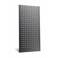 TRITON PRODUCTS Square Hole Pegboards: Square, 3/8 in Peg Hole Size, 36 in x 18 in x 9/16 in, Steel (MPN LB18-G)