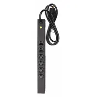 APPROVED VENDOR Power Distribution Unit: 125V AC, 6 Outlets, NEMA 5-20R, Non-Metered, Front Facing (MPN 2MV43)