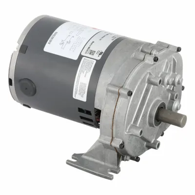 Dayton Gearmotor: Parallel, Single Output Shaft, Split-Phase, ODP, 90 RPM - Parallel Shaft AC Gearmotors