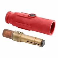 Single Pole Inline: Male, Red, 600V AC/600V DC, 690 A, Crimp Tube Termination, 22 Series (MPN 22L23-SR)