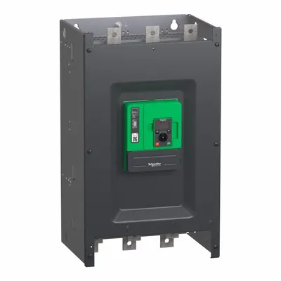 SCHNEIDER Soft Start: 208-690V AC, 590 A Output Current, No Bypass, IP20, 60/50 Hz - Schneider Altistart ATS 48