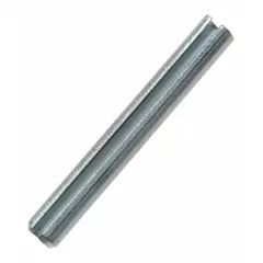 Roll pin designed as a replacement component for the DAYTON 2ZE57 model in material handling equipment. Used to secure assembly and maintain proper function within compatible systems. Suitable for industrial applications requiring reliable pin retention.