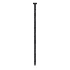 These 2-1/2" finishing nails feature a T-head, smooth shank, and chisel point for clean countersinking. Made of steel with glue collation, they are suited for trim, molding, and cabinetry work in hardwoods and softwoods. Supplied in a 3,655-count pack.