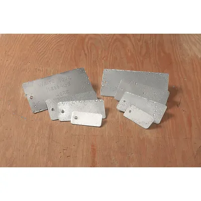 SEE ALL INDUSTRIES General Purpose Blank Valve Tags