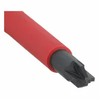WIHA Insulated Pozidriv Screwdriver: Insulated SoftFinish, #2 Tip Size, 3 7/8 in Shank Lg, Insulated (MPN 30712)