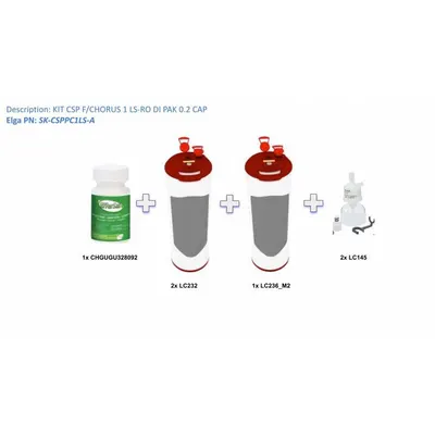 ELGA Chorus 1 Life Science CSP Kit: SK-CSPPC1LS-A - Water Purification Replacement Parts, Filters, Stands & Switches