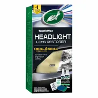 TURTLE WAX Headlight Lens Restoration Kit: Headlight Lens Cleaners, Bottle, 4 fl oz Container Size (MPN T240KT)
