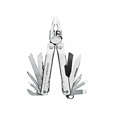 LEATHERMAN Multi Tool Plier: Multi-Tool Plier, 19 Tools, 19 Functions, 4 1/2 in Closed Lg - Multi-Tools with Fold-Out Pliers