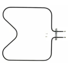 OEM bake element for Whirlpool ovens, providing heat for baking and roasting. This replacement part is designed to restore oven functionality.