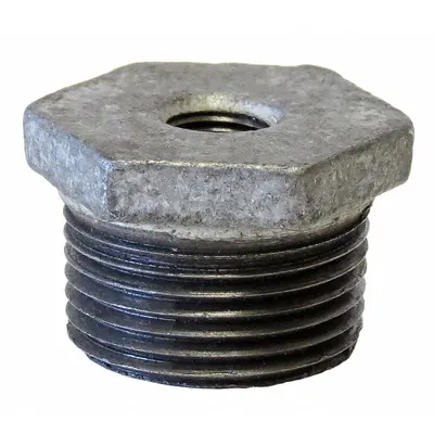ANVIL Metal Pipe Straight 4 in x 2 1/2 in Threaded x Threaded Class 125 - Low-Pressure Threaded Pipe Fittings