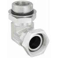Hydraulic Hose Adapter: 1 1/4 in x 1 1/4 in Fitting Size, Female x Male, NPSM x ORB, Swivel (MPN 2068-20-20S)