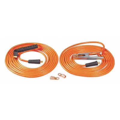 ESAB Electrode Holder and Cable Kit, #3/0 AWG, 15 ft, Dinse Connection - Ground Clamp, Electrode Holder & Cable Kits