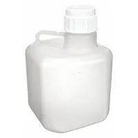APPROVED VENDOR Carboy: 20 L, 5.28 gal, Polypropylene, 424.3 mm x 300 mm x 419 mm, Screw On Cap