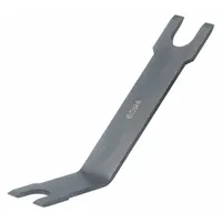 Single-piece steel tool, 10 15/16 in long, for disconnecting fuel lines on 6.0L diesel engines in 2003-2009 Ford F-250, F-350, F-450, F-550 trucks, Excursions, and vans. Used during fuel system service to separate quick-connect fittings without damage