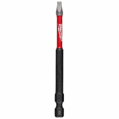 MILWAUKEE Power Bit: Power Bit, Imperial, #3 Bit Size, S3 Bit Industry Size, Std - Impact Bits