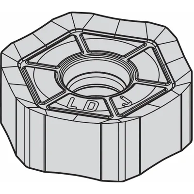 WIDIA Hexagon Milling Insert: HNGJ0704ANFNLDJ (MPN 3954332) - Machining