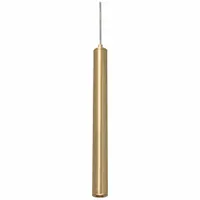 AFX INC. Pendant: 1 1/4 in Dia, 16 in Ht, Gold/Satin Brass, 800 lm, 3000K, 9 W, 120 to 277V AC (MPN ELIP01L30UDSB)