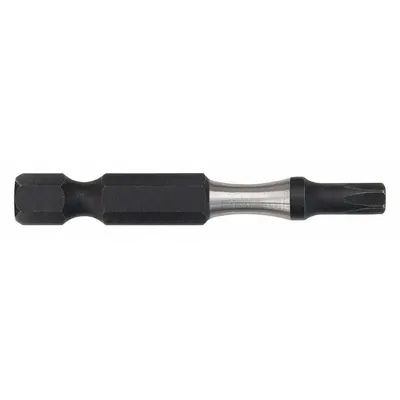MILWAUKEE Power Bit: Power Bit, T10 Bit Size, Imperial, Torx Head, T10 Bit Industry Size - Impact Torx Bits