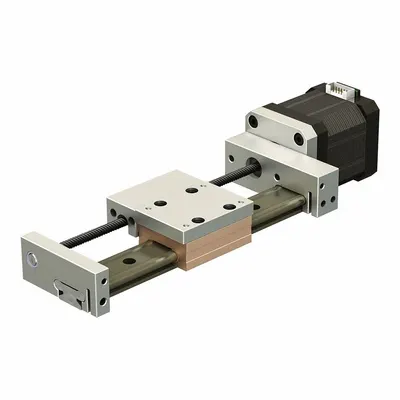PBC LINEAR CSMR15D-000-0510-3A1-AGXR2-0 Compact Series Gliding - PBC Linear Compact Series Gliding Surface Rail Systems