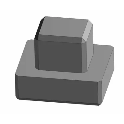 GARDNER Square Drive Cap: Compatible with Rhino Post Driver, 1 3/4 in Dia - Accessories for Power Post Drivers