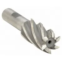 CLEVELAND Square End Mill: High Speed Steel, 3 Flute, 1/2" Mill Dia, 2" LOC, 4" OAL (MPN C39741)