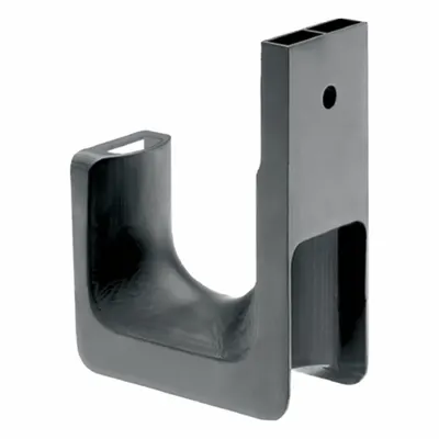 PANDUIT JP131W-L20 Wall Mount J-Hook, Nylon 6/6, Black, 50 PK - Wall Mount J-Hooks