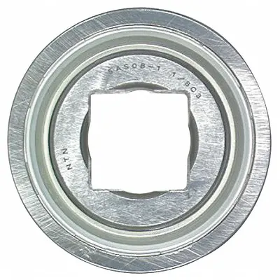 NTN Agricultural Disc Bearing: DC208TT8, Square, 1.18 in Bore, Double Sealed - Cylindrical Disc Bearings