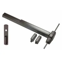 VON DUPRIN Surface Vertical Rod: 3 ft Max Door Wd, Bronze (MPN 9927NL-F 3 313)