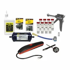 Promo pack including a Digital Vent Thermometer. Compatible with the CPS FX1234 Fluid Evacuator for use in HVAC-R maintenance tasks such as monitoring vent temperatures during refrigerant recovery.