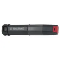 The LASCAR EL-USB-CO is a data logger that measures carbon monoxide levels and temperature. It features a USB interface for data transfer, a wall mount clip for installation, and supports immediate or delayed logging start with a minimum sampling rate of 10 seconds. Software for configuration and data analysis is available separately