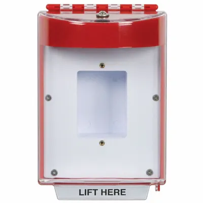SAFETY TECHNOLOGY INTERNATIONAL STI-13410NR Pull Station Guard - Covers for Fire Alarm Pull Stations
