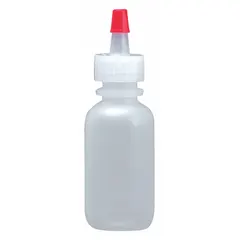 APPROVED VENDOR LDPE Dropper Bottle, 30 mL (1 fl oz), Non-Sterile, Colorless Body, White Closure, F11637-0001