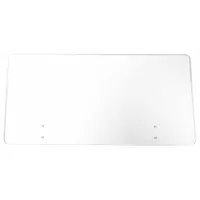 Replacement Plexi-Door for commercial popcorn makers. Serves as the transparent front panel, allowing viewing of the popping process while containing heat and kernels. Cross-references manufacturer part numbers EN6A1X-X and 31EV88