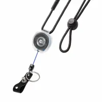 Badge Holder: Split Key Ring/Strap, Horizontal/Vertical, 1/2 in Badge Pouch Wd, 2 in Badge Pouch Ht (MPN 0KB12-5D414)